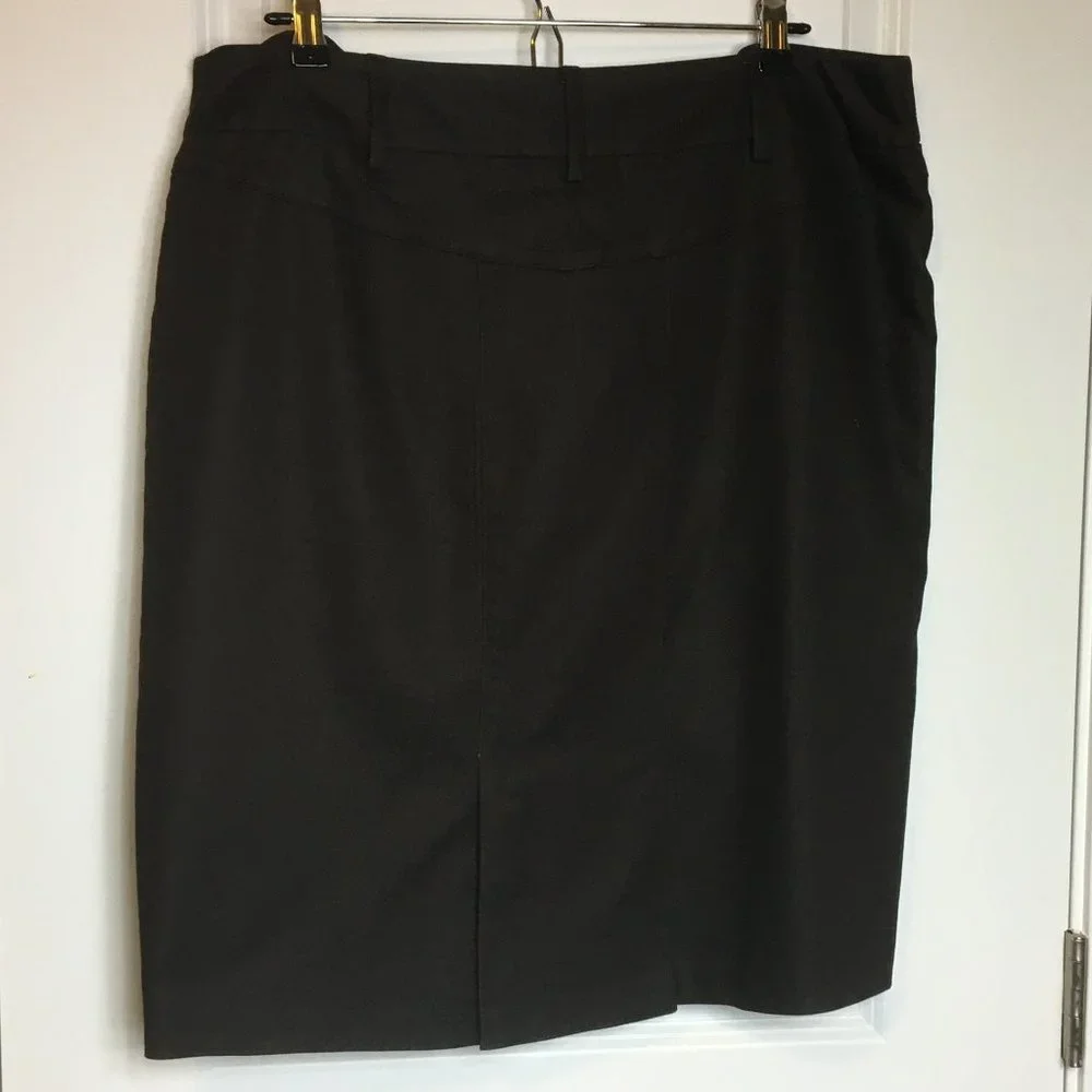 Alyx Brown Mini Career Casual Skirt Size 14